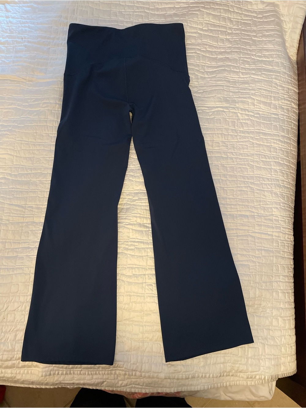 SPANX Navy Flared High-Waist Leggings